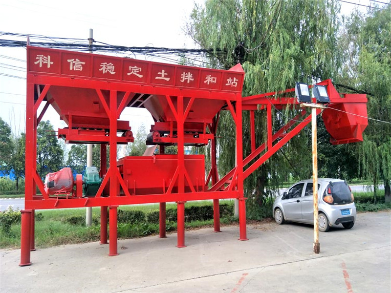 郑州移动式水稳站500型优点-水稳站厂家-型号多-科信供应！