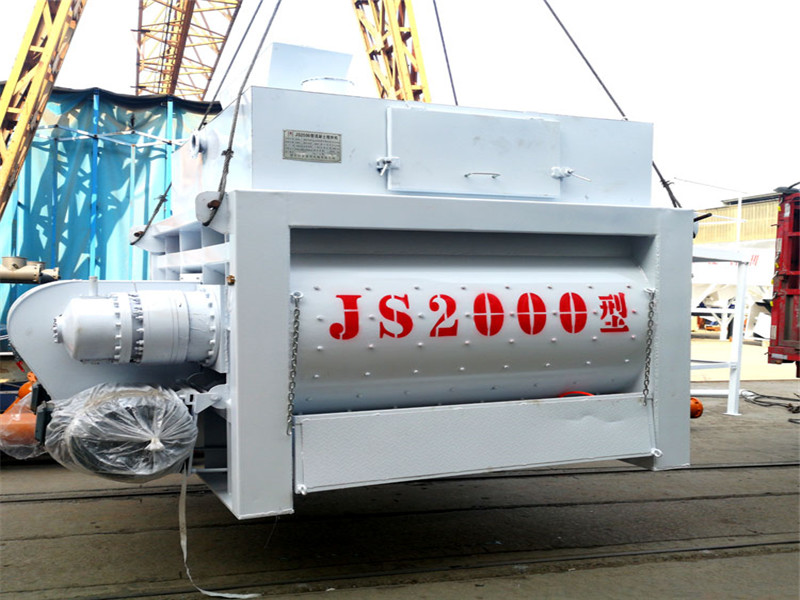 js1000混凝土搅拌机厂家设备优点-科信搅拌机介绍-方便选购